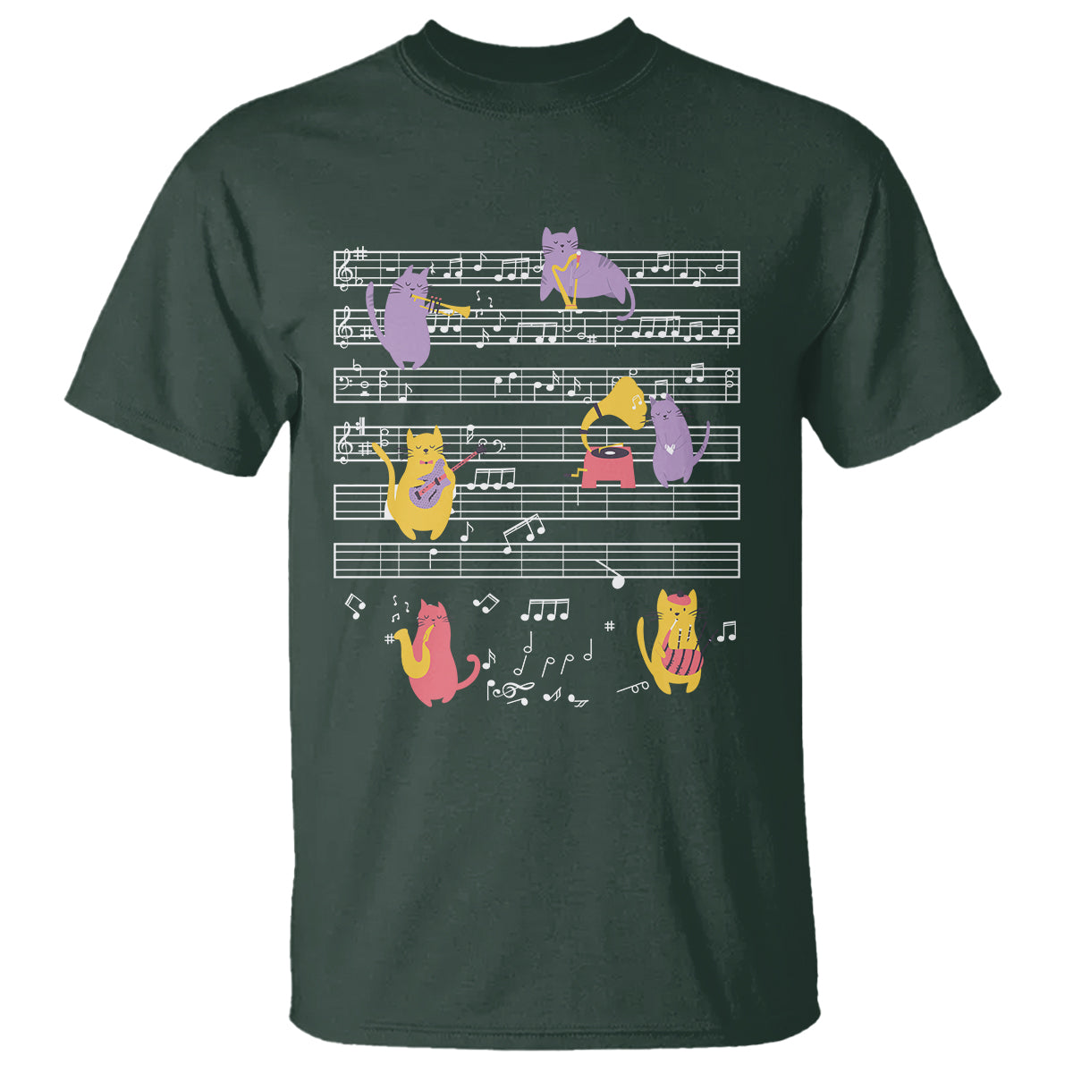 cat-lover-t-shirt-cat-playing-musical-instrument