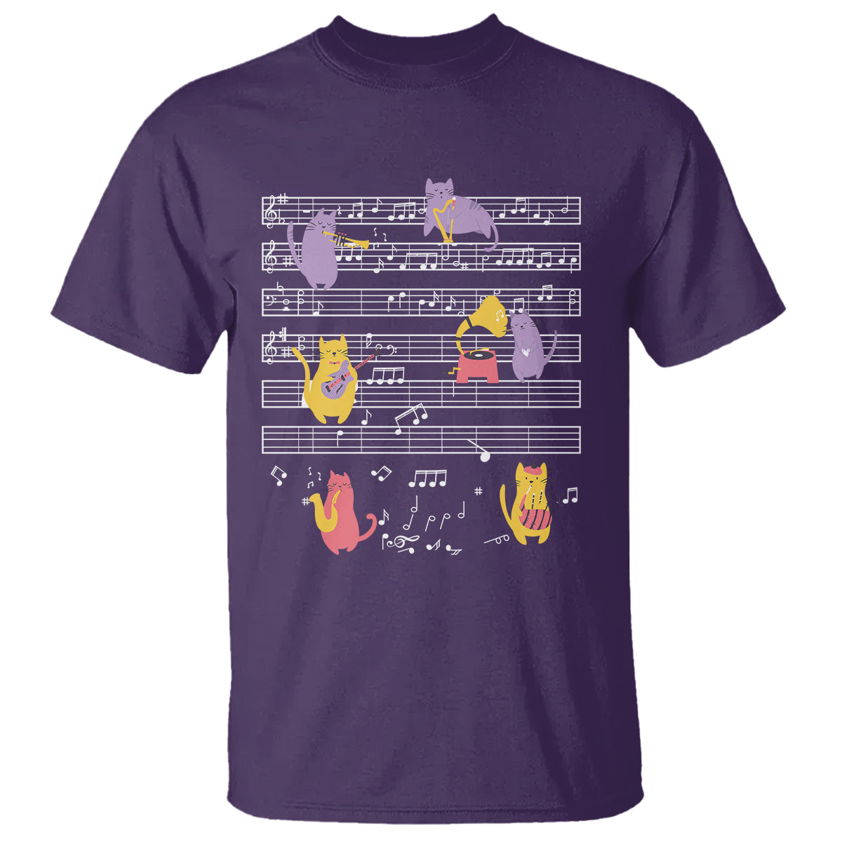 cat-lover-t-shirt-cat-playing-musical-instrument