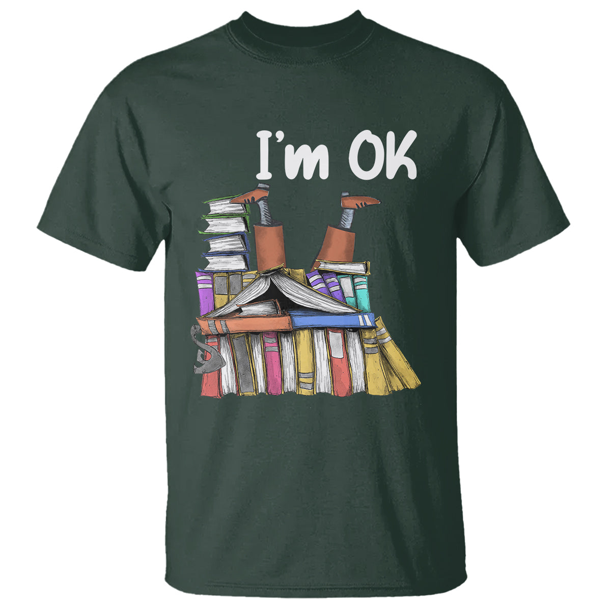 im-ok-with-books-reading-book-lover-t-shirt