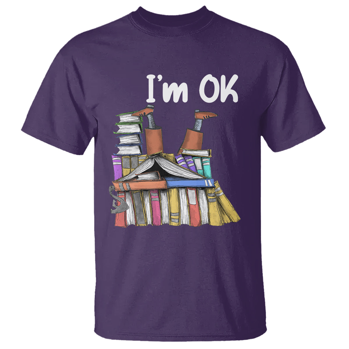 im-ok-with-books-reading-book-lover-t-shirt