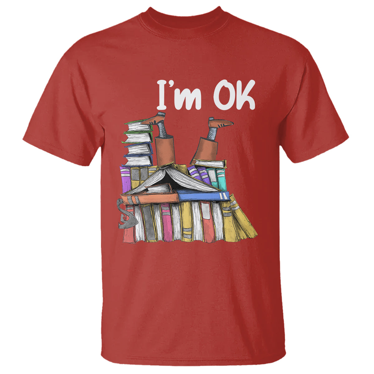 im-ok-with-books-reading-book-lover-t-shirt
