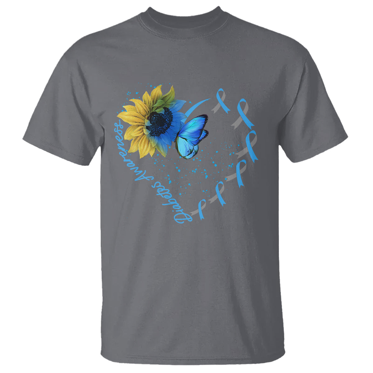 diabetes-sunflower-shirt-type-1-t-shirt