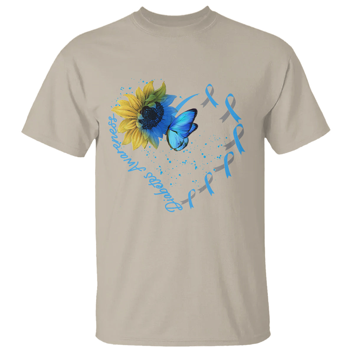diabetes-sunflower-shirt-type-1-t-shirt