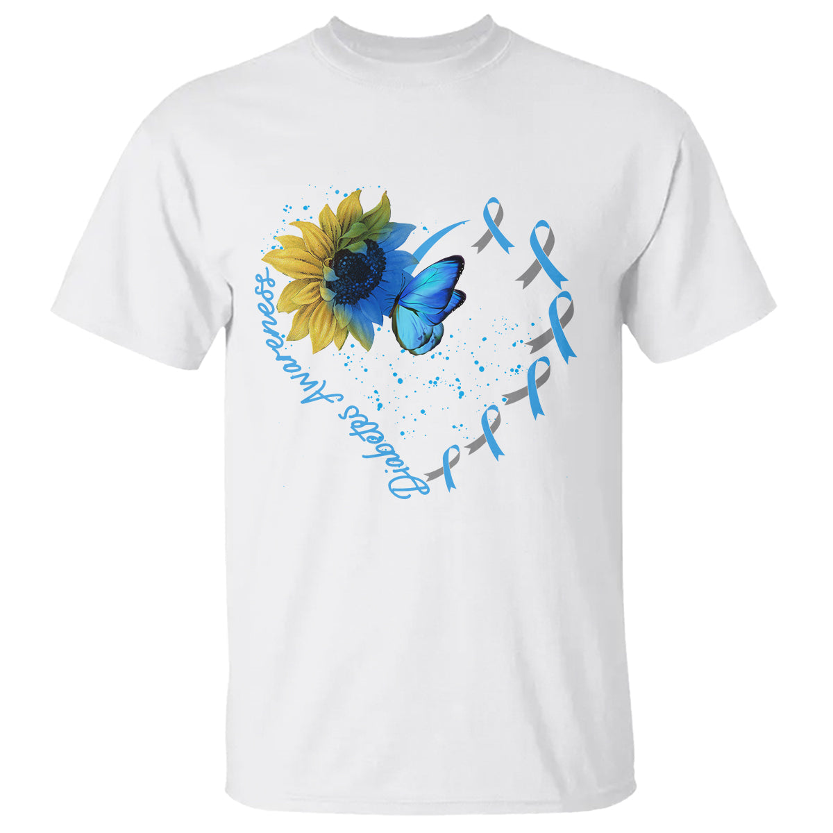 diabetes-sunflower-shirt-type-1-t-shirt