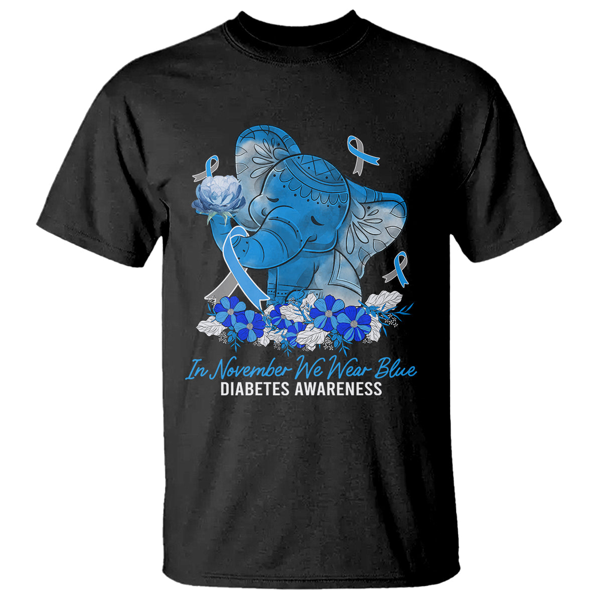 in-november-we-wear-cute-blue-elephant-diabetes-awareness-t-shirt