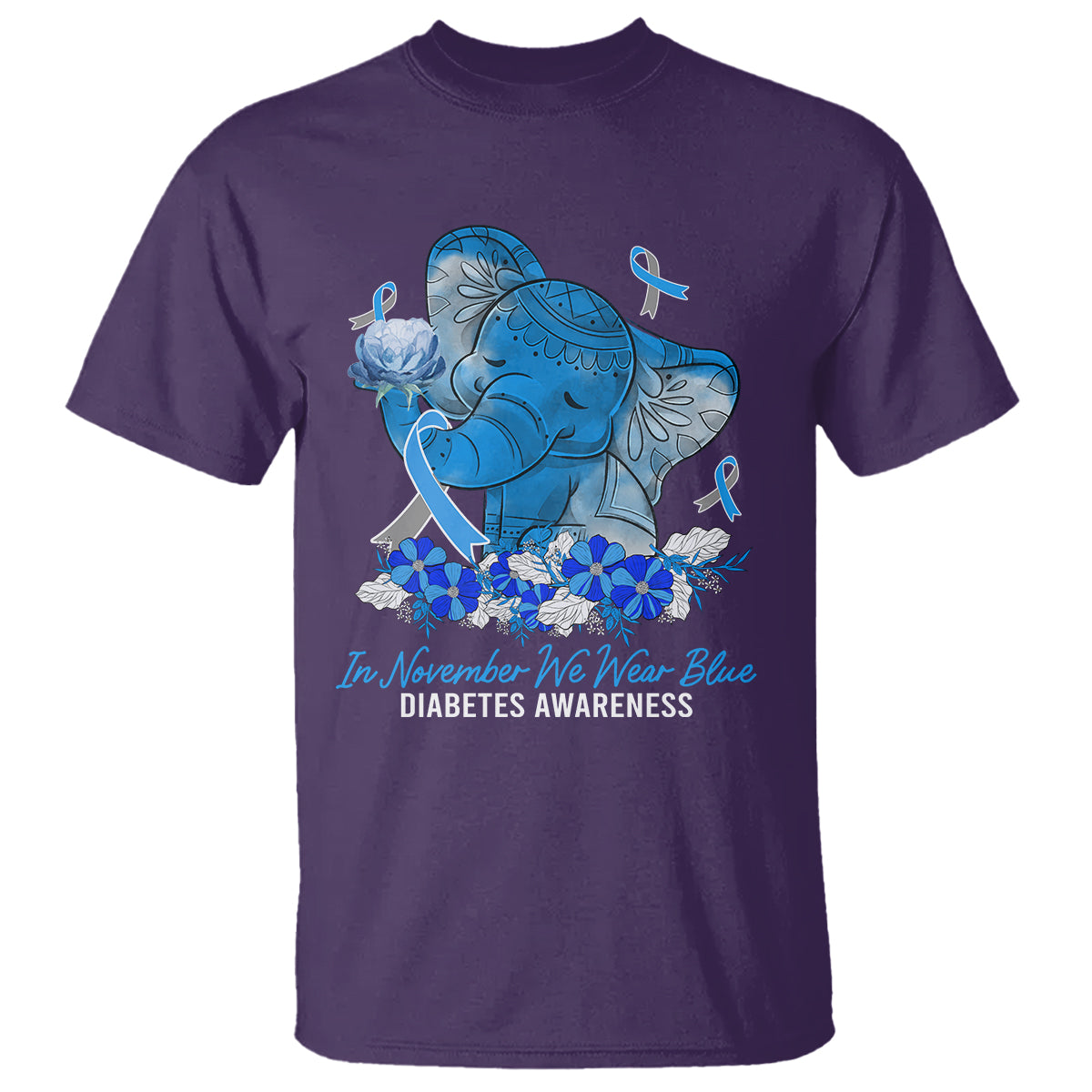 in-november-we-wear-cute-blue-elephant-diabetes-awareness-t-shirt