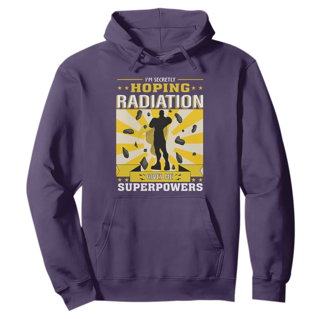 Chemotherapy Support Hoodie Radiation Gives Me Superpowers