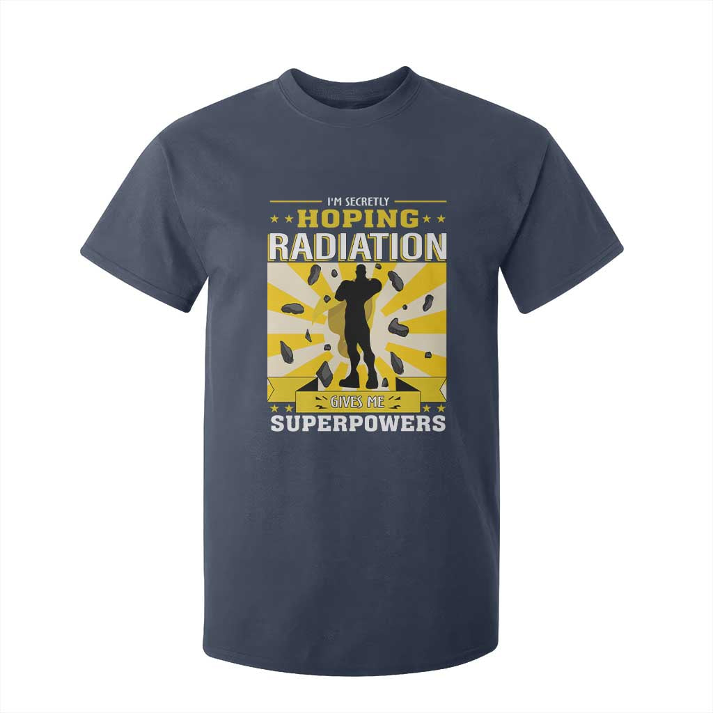 Chemotherapy Support T Shirt For Kid Radiation Gives Me Superpowers