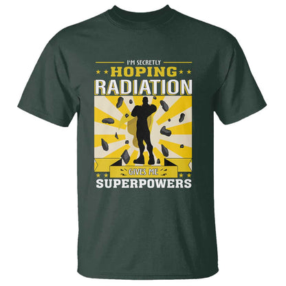 Chemotherapy Support T Shirt Radiation Gives Me Superpowers