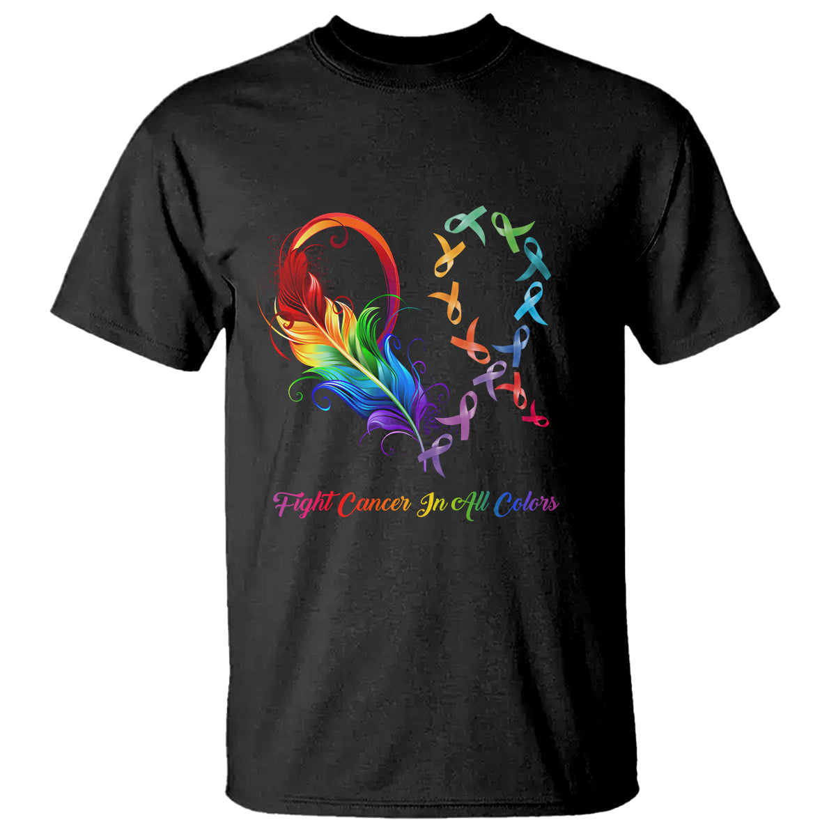 fight-cancer-in-all-color-fighter-rainbow-ribbon-t-shirt
