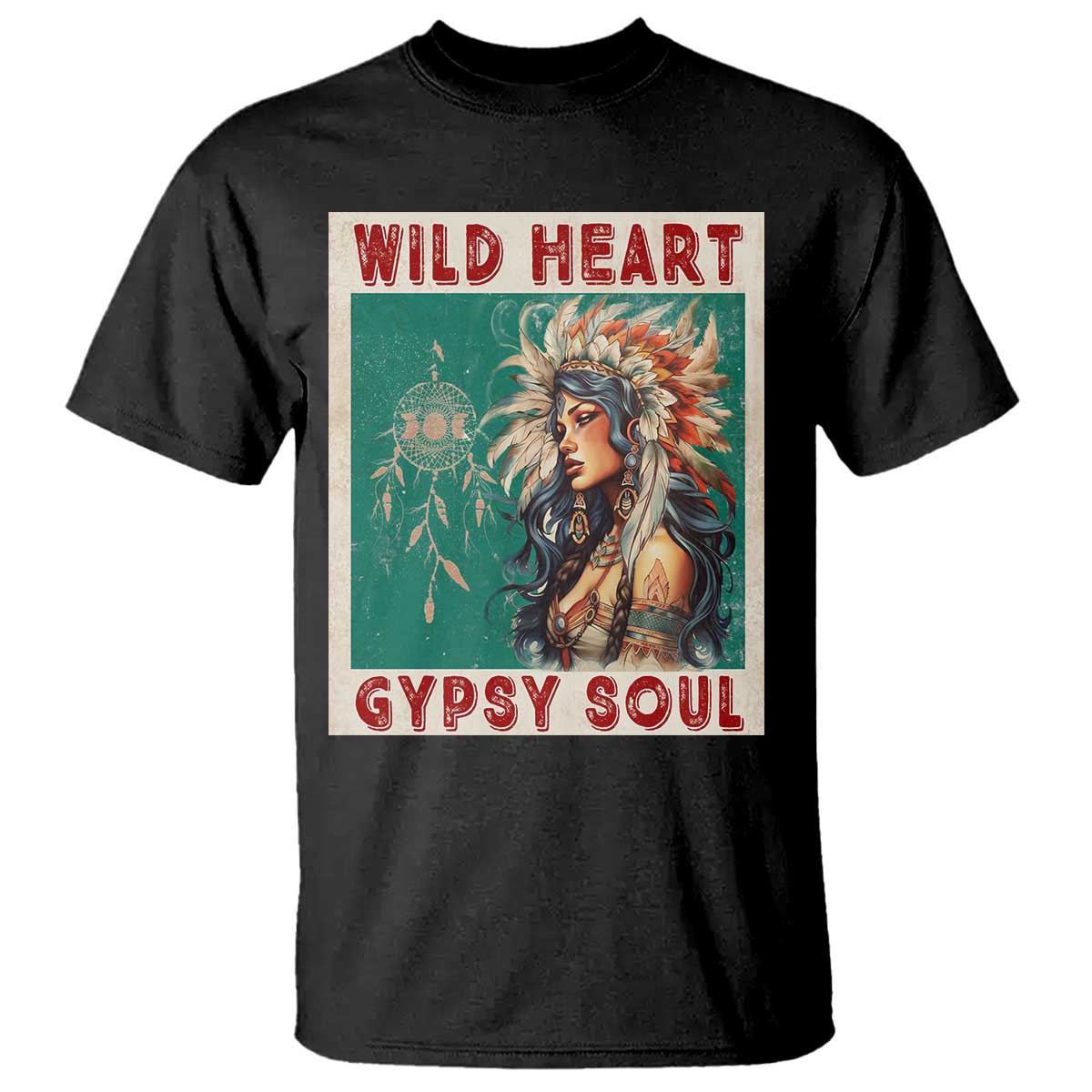 native-american-t-shirt-wild-heart-gypsy-soul-women