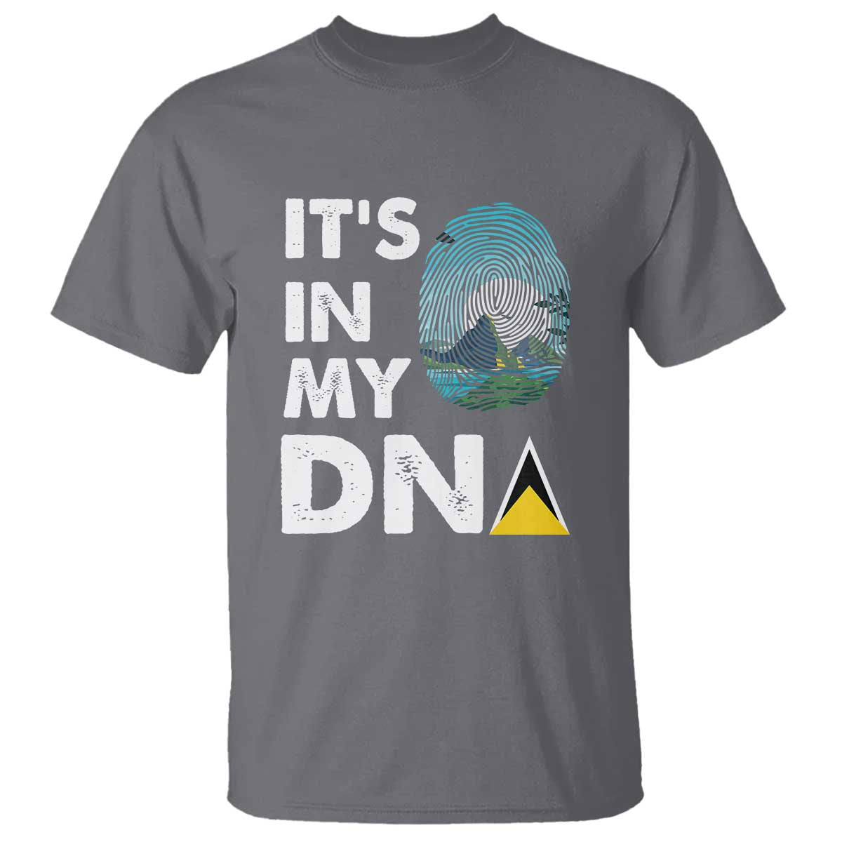 saint-lucia-t-shirt-its-in-my-dna-beautiful-beach