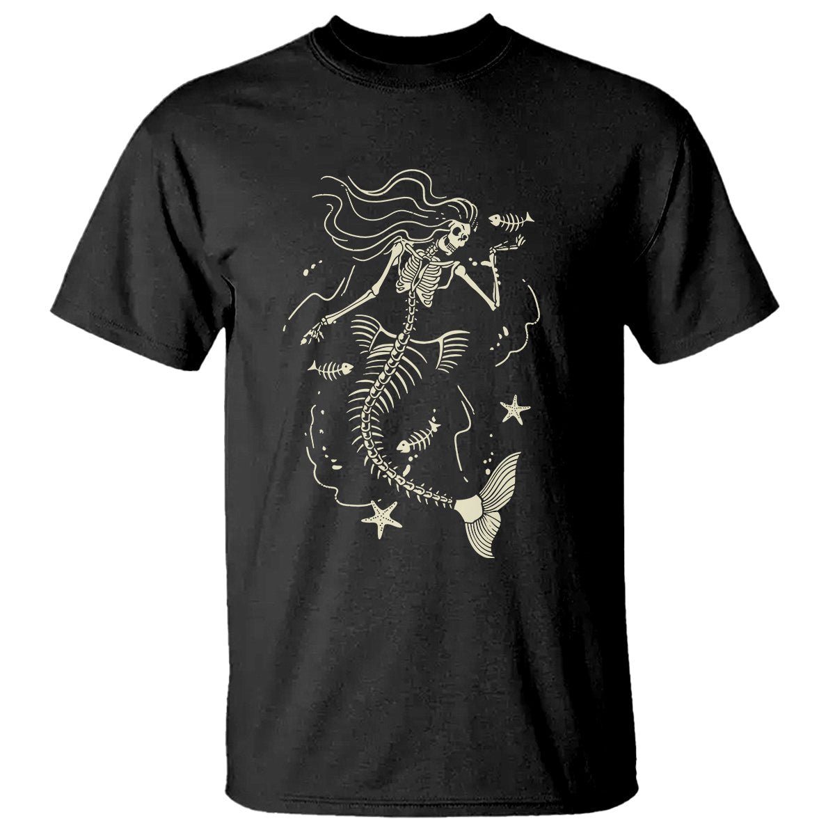 halloween-mermaid-t-shirt-mermaid-skeleton-spooky-season-in-ocean