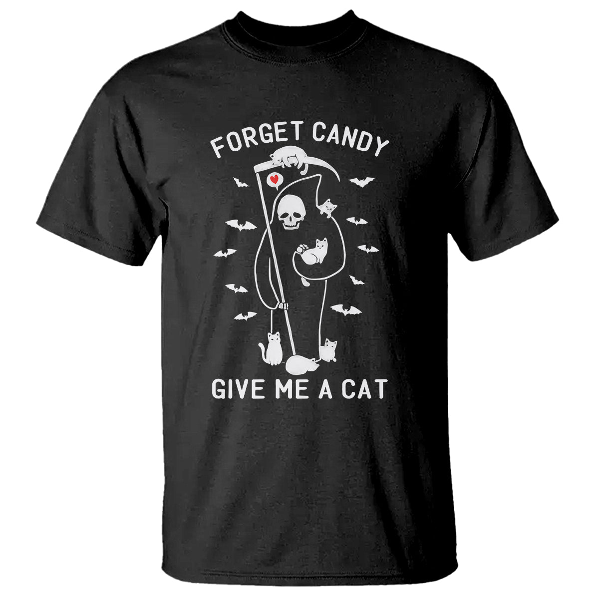 halloween-cat-lover-t-shirt-funny-death-forget-candy-give-me-a-cat