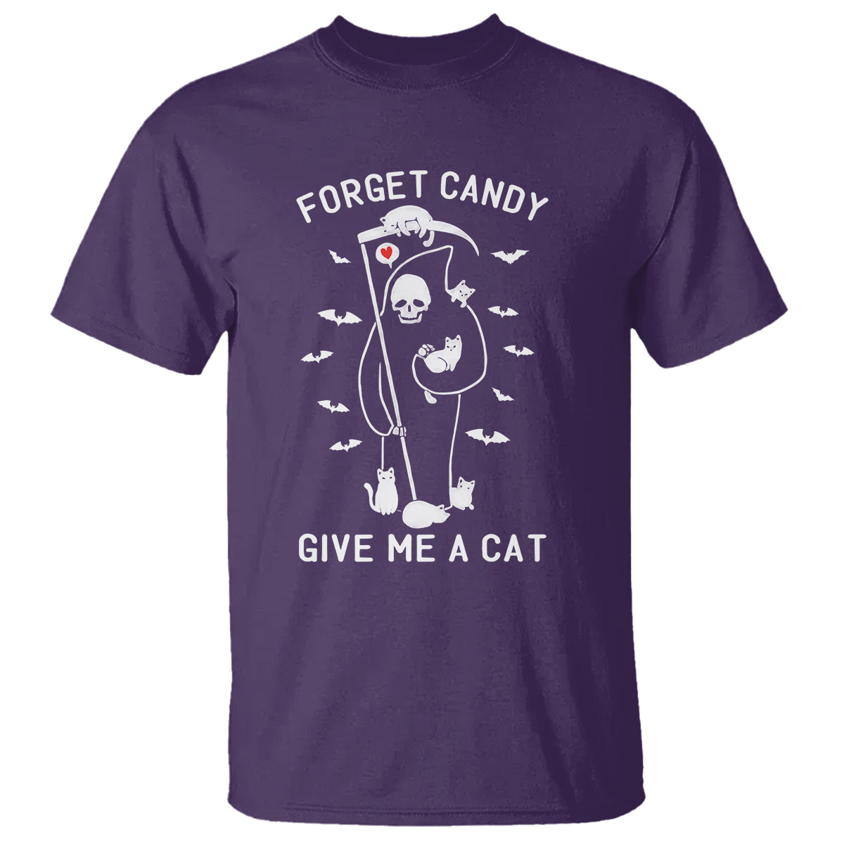 halloween-cat-lover-t-shirt-funny-death-forget-candy-give-me-a-cat