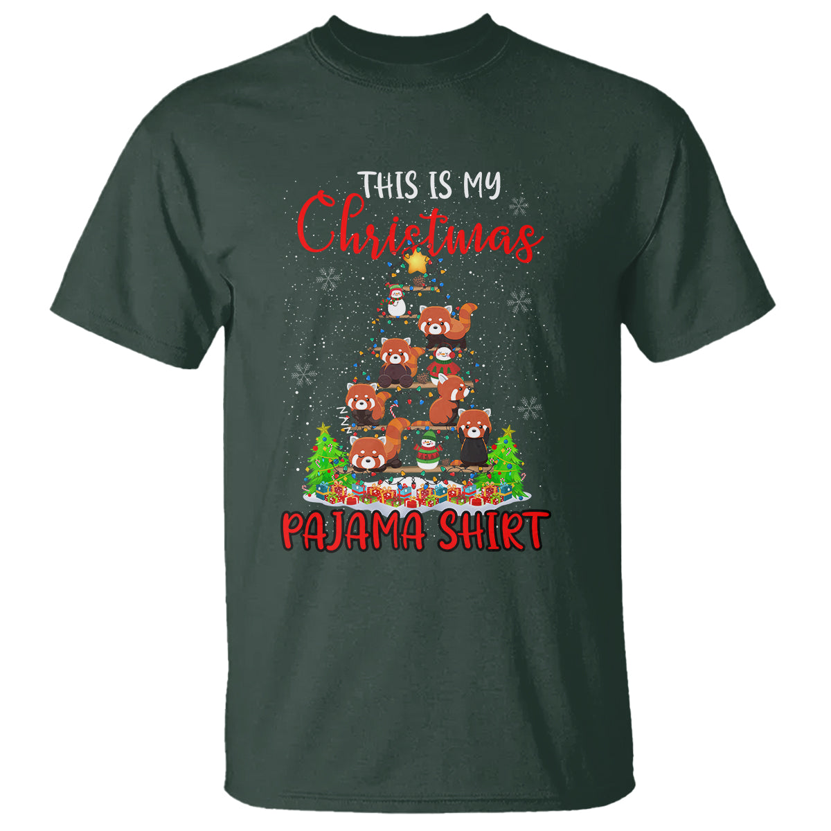 red-panda-xmas-tree-this-is-my-christmas-pajama-t-shirt