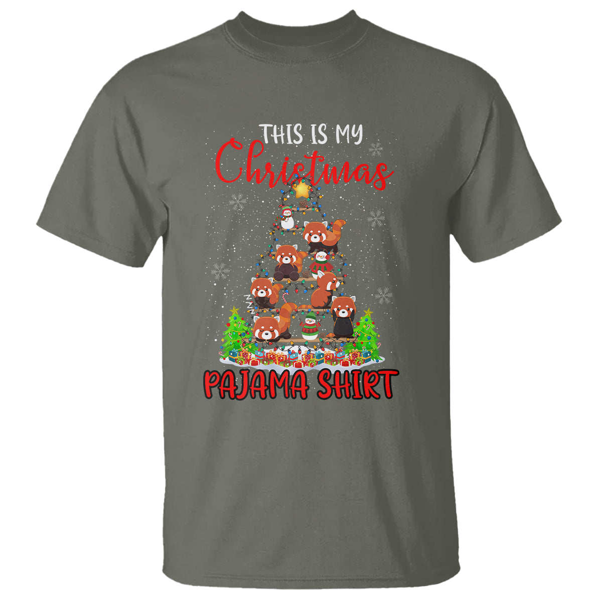 red-panda-xmas-tree-this-is-my-christmas-pajama-t-shirt
