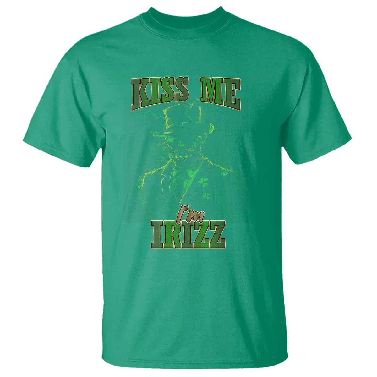 funny-st-patricks-day-t-shirt-kiss-me-im-irizz-cool-leprechaun