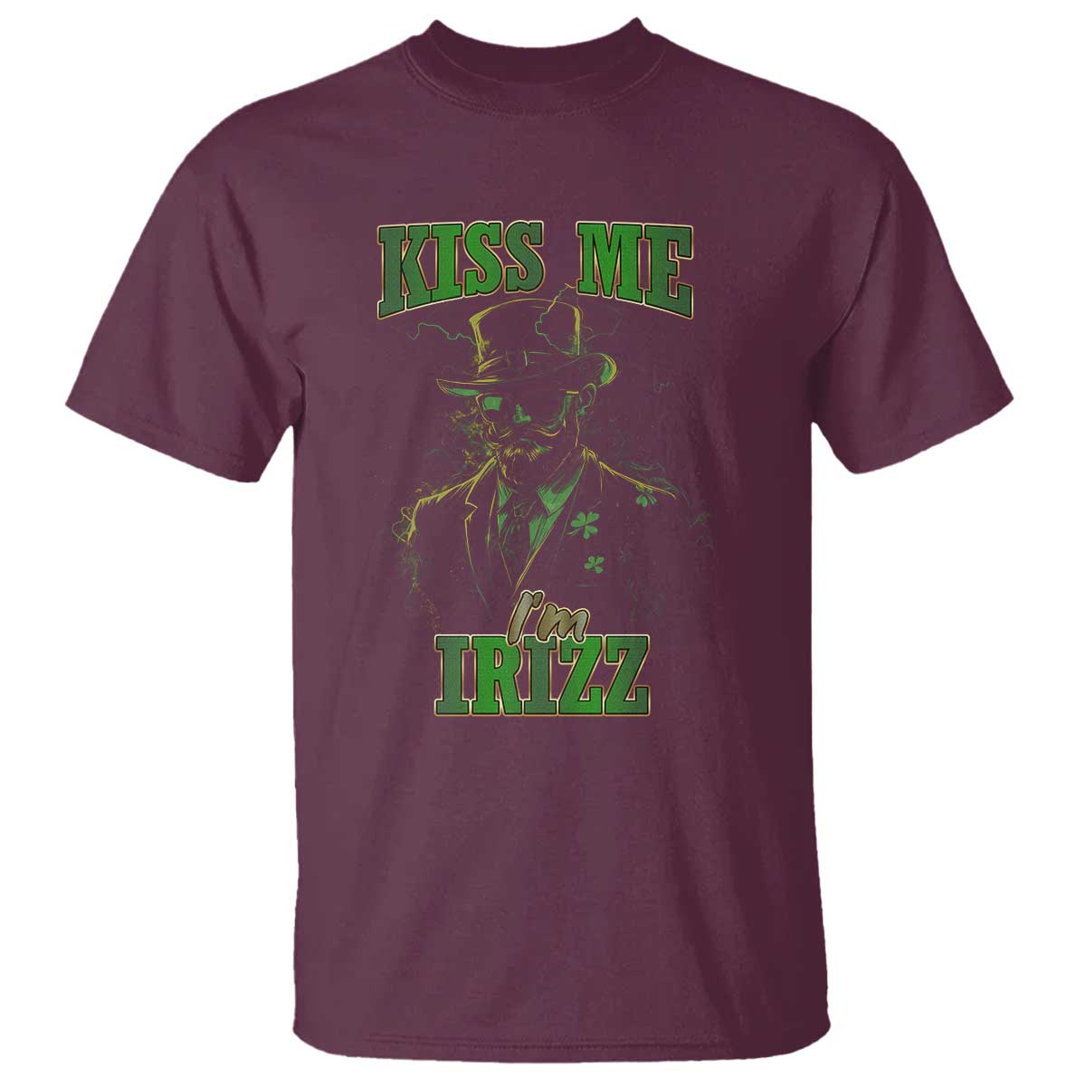 funny-st-patricks-day-t-shirt-kiss-me-im-irizz-cool-leprechaun