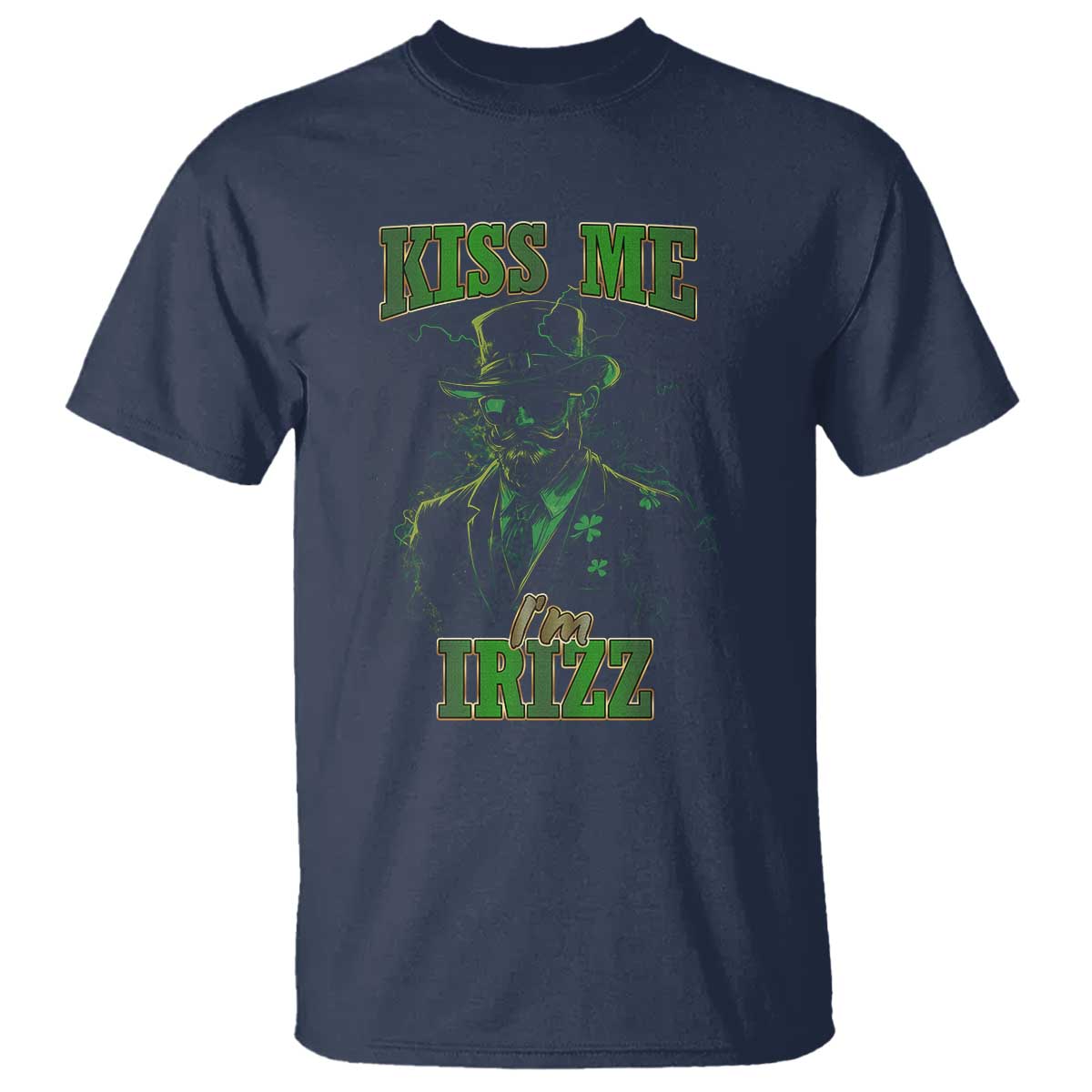 funny-st-patricks-day-t-shirt-kiss-me-im-irizz-cool-leprechaun