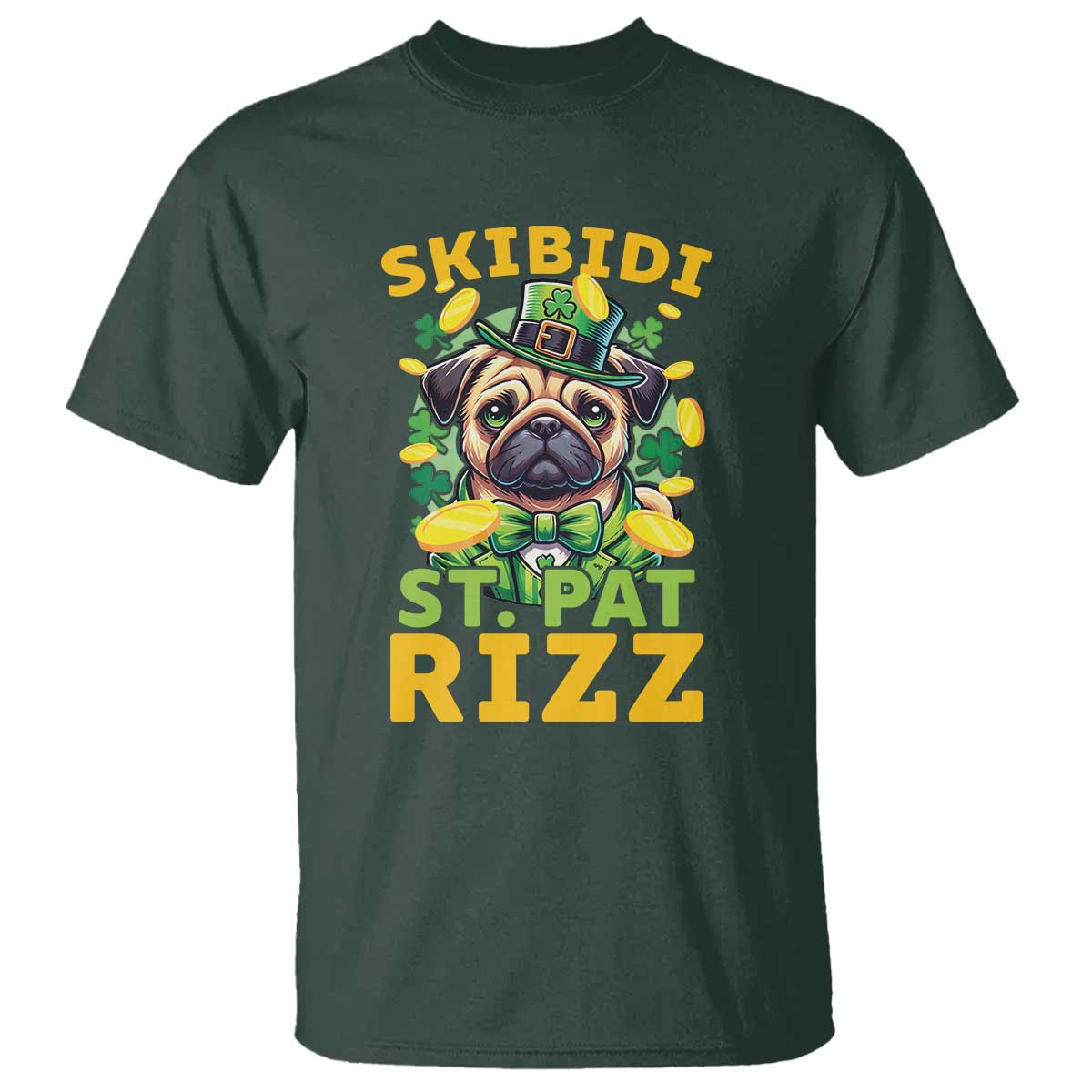 funny-st-patricks-day-t-shirt-skibidi-st-patrizz-cute-dog-leprechaun