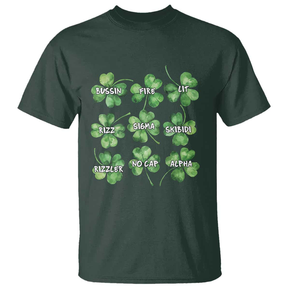 funny-st-patricks-day-t-shirt-shamrock-lit-rizz-sigma-skibidi-rizzler-no-cap-alpha