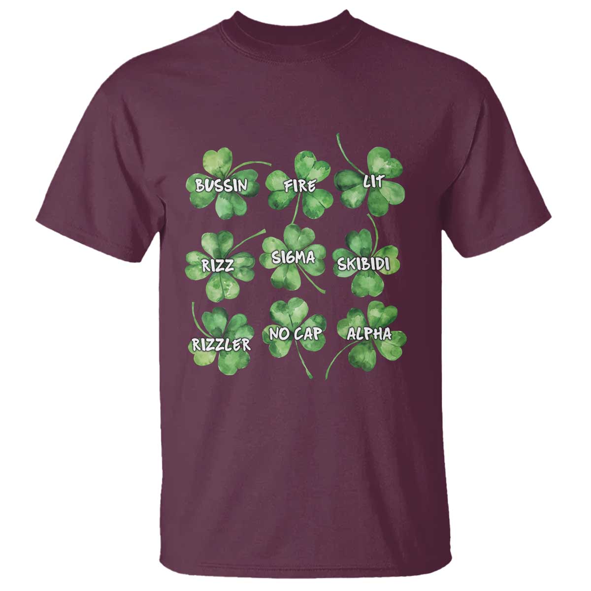 funny-st-patricks-day-t-shirt-shamrock-lit-rizz-sigma-skibidi-rizzler-no-cap-alpha