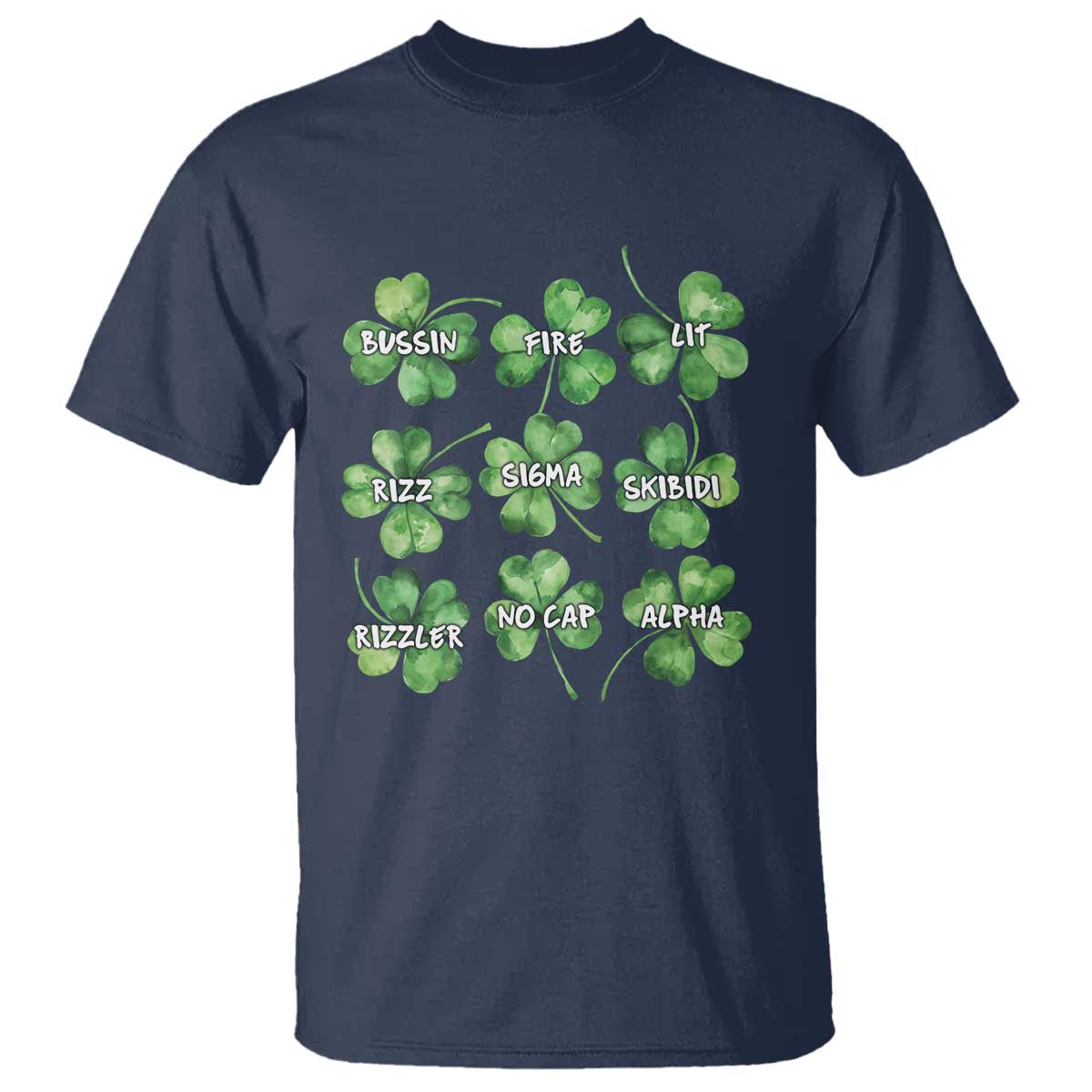 funny-st-patricks-day-t-shirt-shamrock-lit-rizz-sigma-skibidi-rizzler-no-cap-alpha