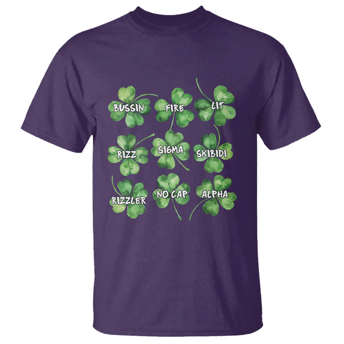 funny-st-patricks-day-t-shirt-shamrock-lit-rizz-sigma-skibidi-rizzler-no-cap-alpha