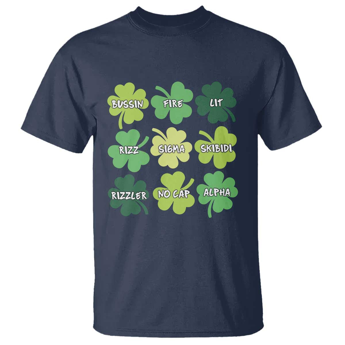 funny-st-patricks-day-t-shirt-lit-rizz-sigma-skibidi-rizzler-no-cap-alpha