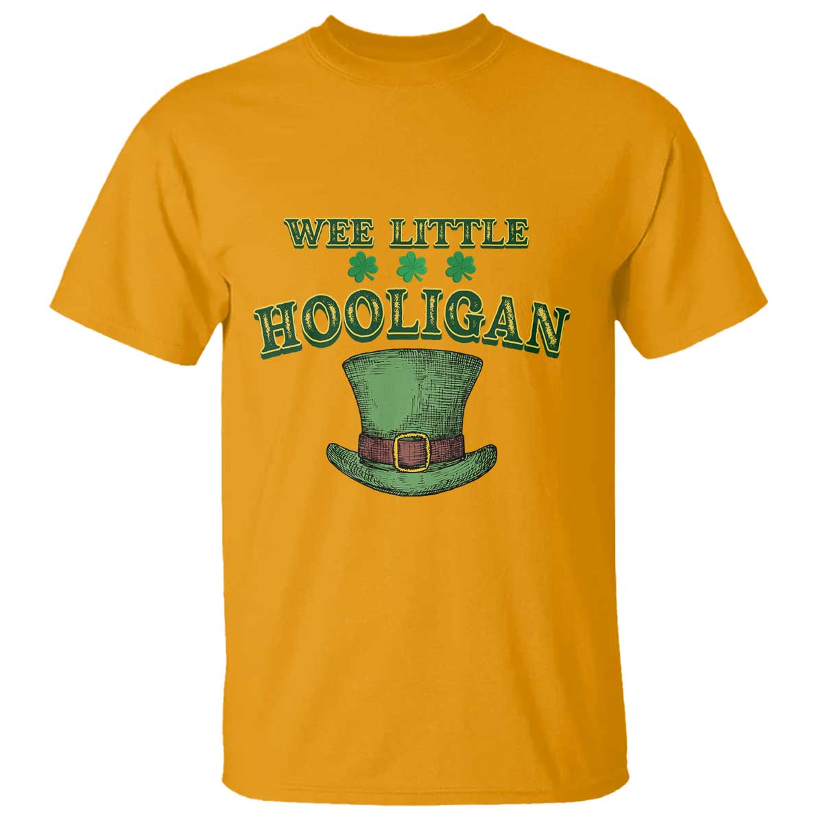 funny-st-patricks-day-t-shirt-wee-little-hooligan-shamrock-leprechaun-hat