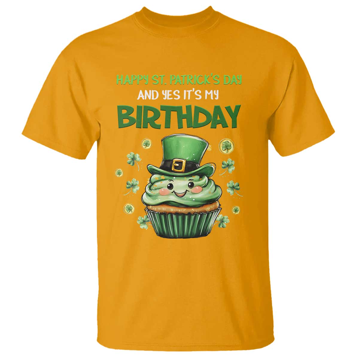 funny-st-patricks-day-and-birthday-t-shirt-shamrock-cupcake-leprechaun