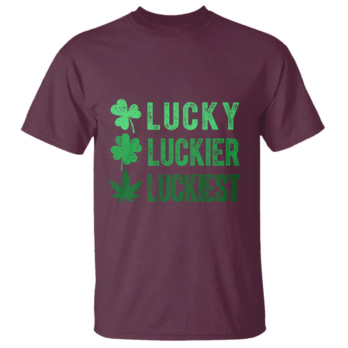 funny-st-patricks-day-weed-t-shirt-lucky-luckiest-cannabis-shamrock