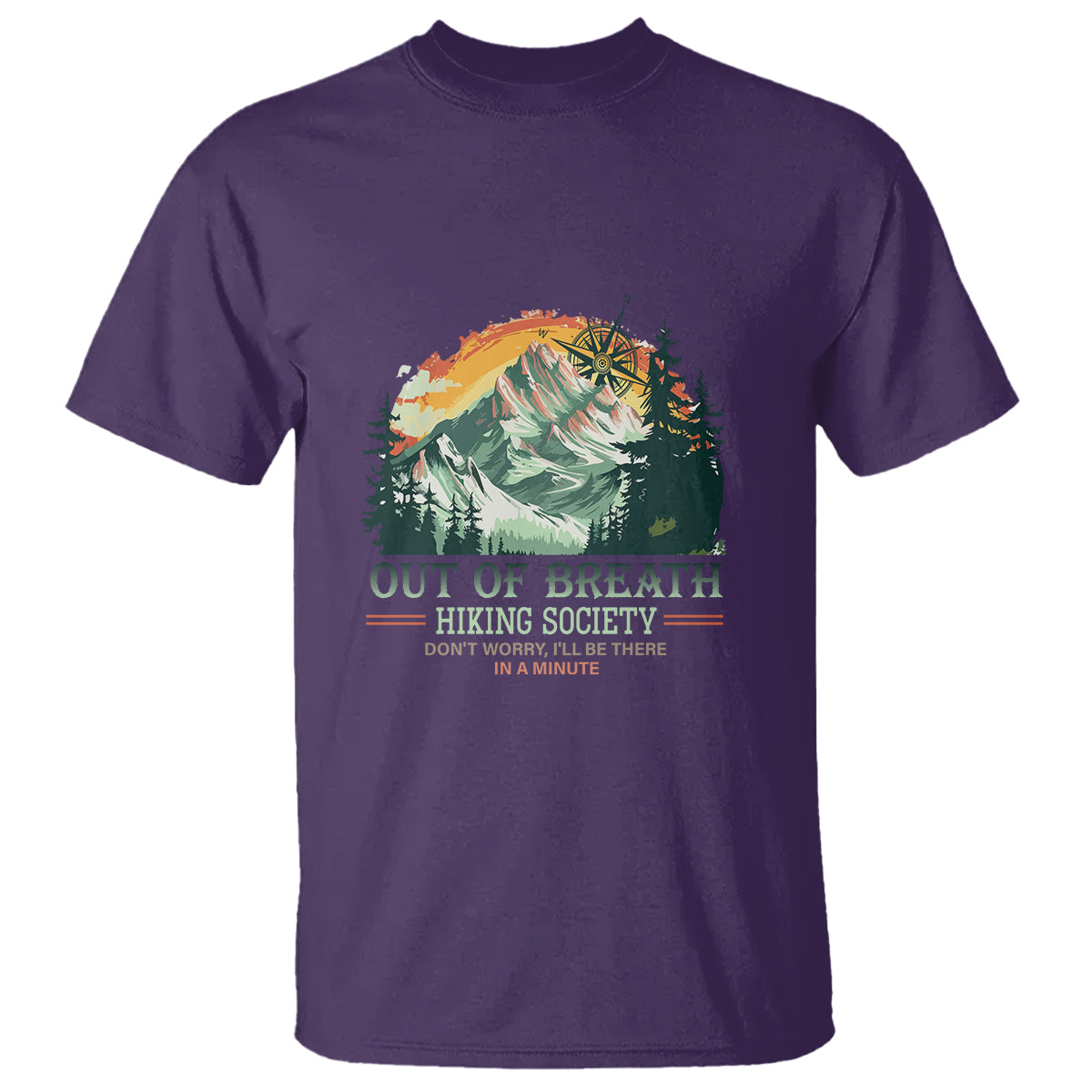 hiking-society-t-shirt-out-of-breath-dont-worry-ill-be-there-in-a-minute