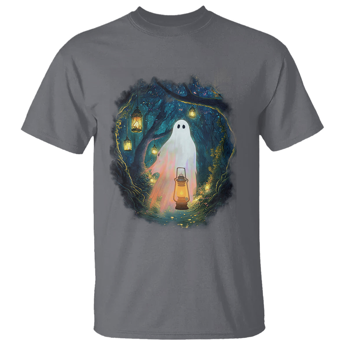 ghost-t-shirt-ghost-in-the-forest-shirt