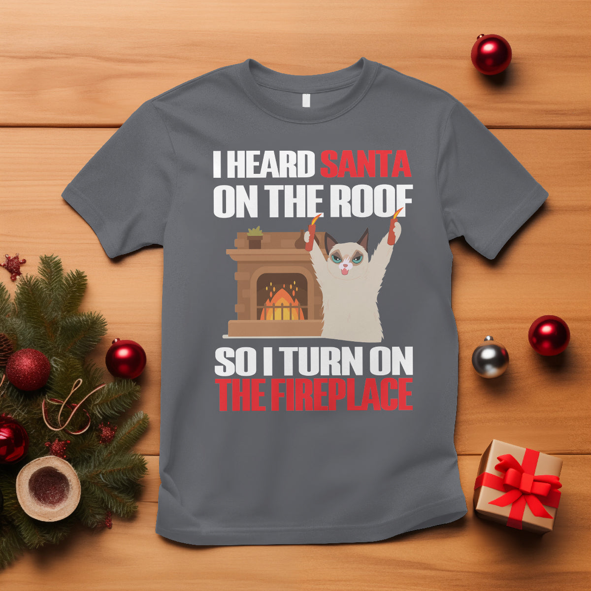 cat-hates-santa-turned-on-the-fireplace-funny-christmas-t-shirt