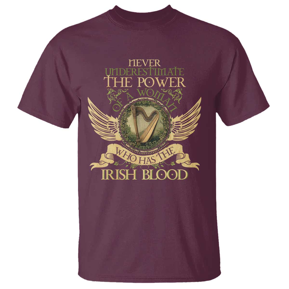 never-underestimate-the-power-of-irish-women-t-shirt