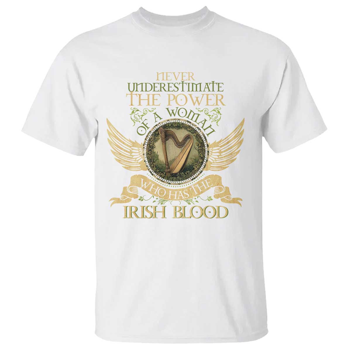 never-underestimate-the-power-of-irish-women-t-shirt