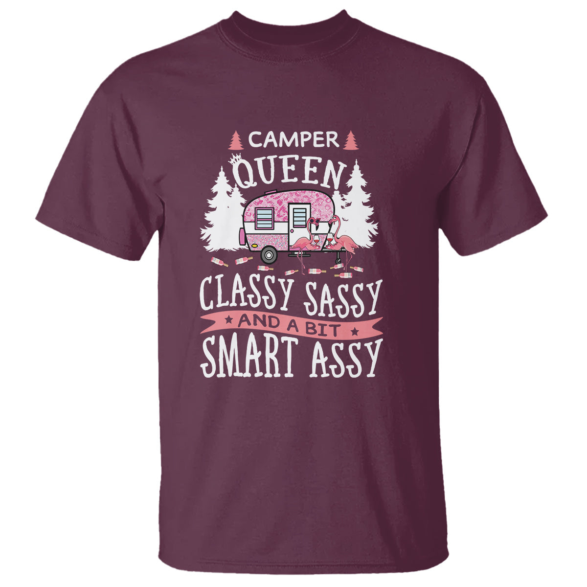 funny-camping-t-shirt-camper-queen-classy-sassy-and-a-bit-smart-assy-flamingo
