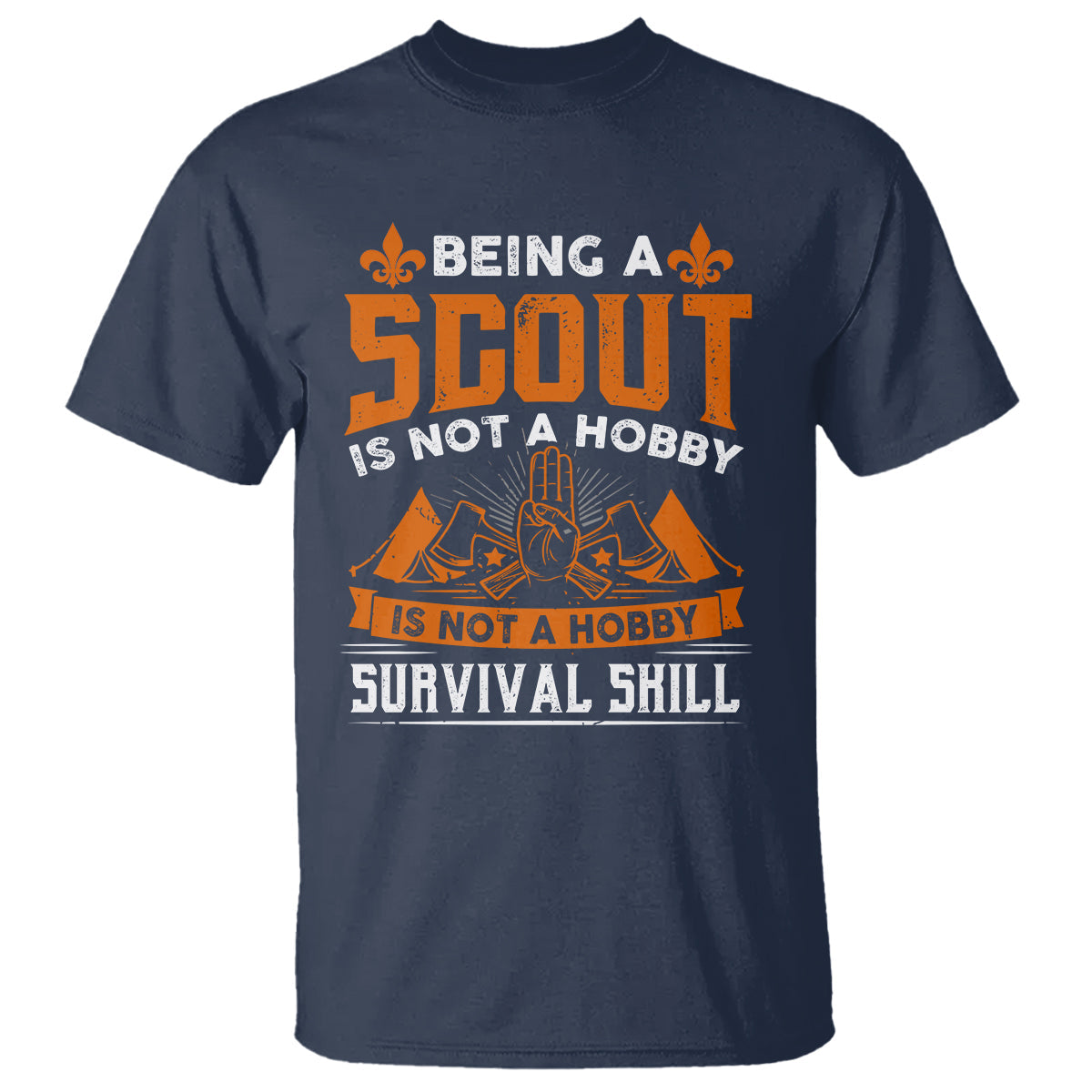 scouting-t-shirt-being-a-scout-is-not-a-hobby-its-a-post-apocalyptic-survival-skill