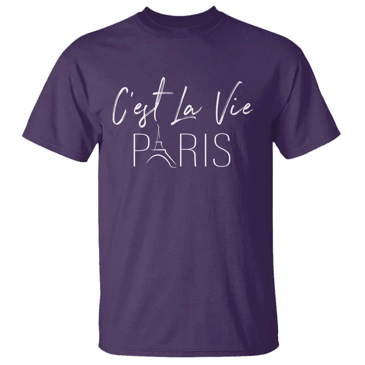 cest-la-vie-eiffel-paris-french-thats-life-france-travel-t-shirt