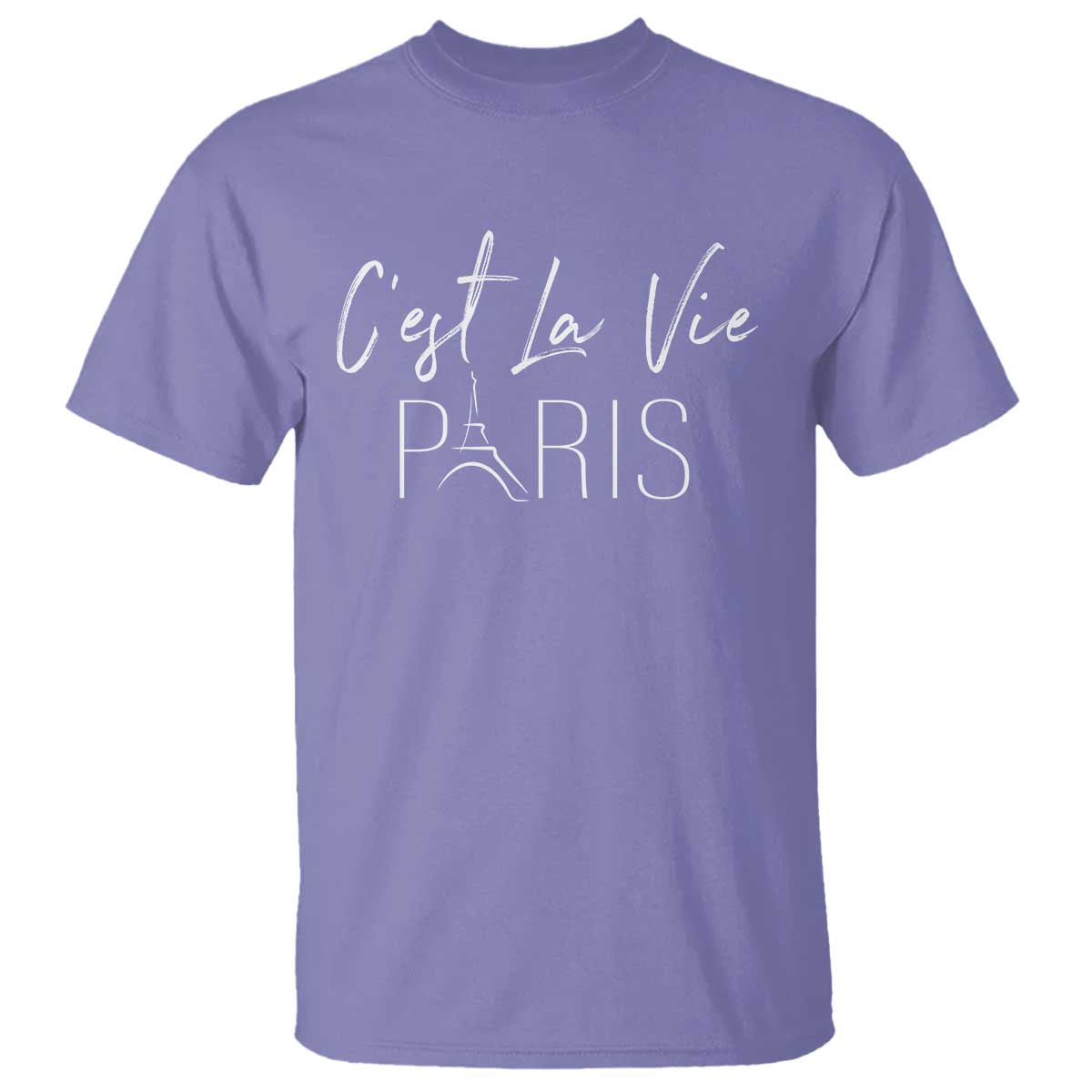 cest-la-vie-eiffel-paris-french-thats-life-france-travel-t-shirt