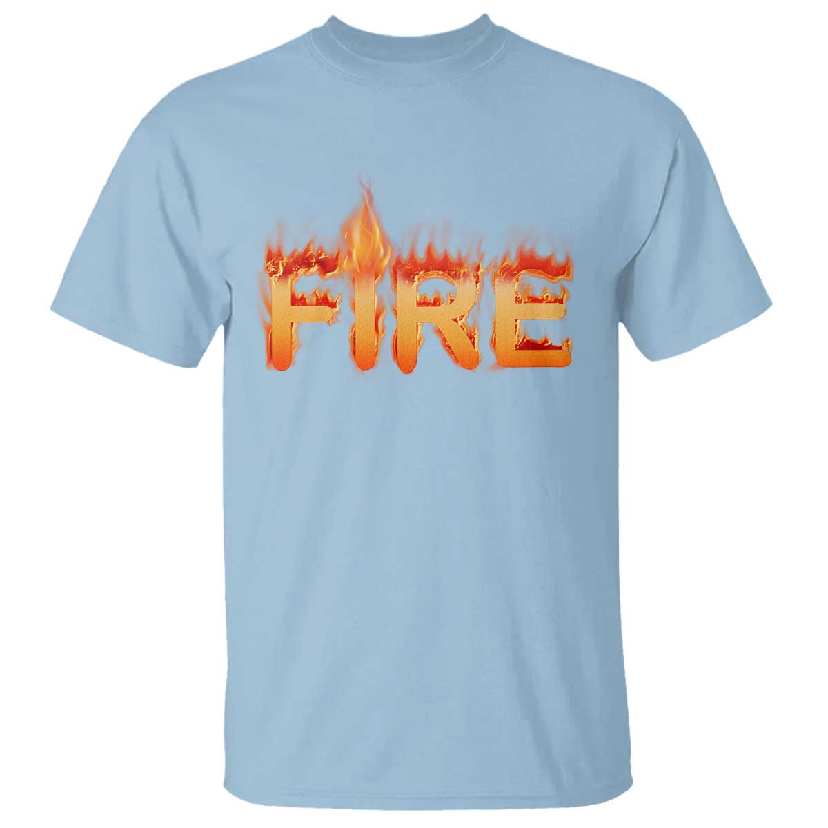 couple-matching-fire-and-ice-t-shirt-typographic-fire