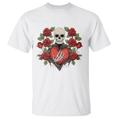 valentines-day-t-shirt-skeleton-hand-heart-sign-red-rose-flower-gothic