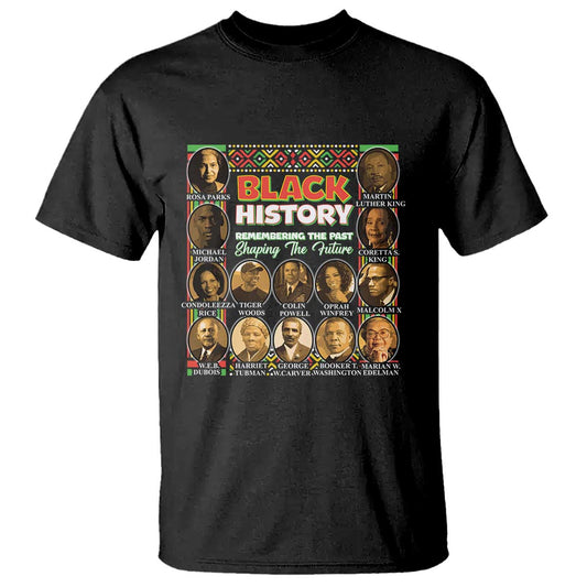 black-history-t-shirt-remembering-the-past-shaping-the-future