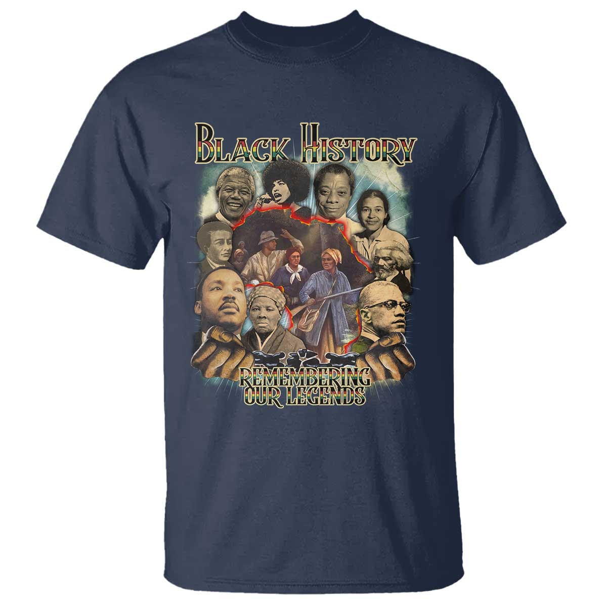 black-history-t-shirt-remembering-our-legends-martin-malcolm-harriet-rosa-frederick