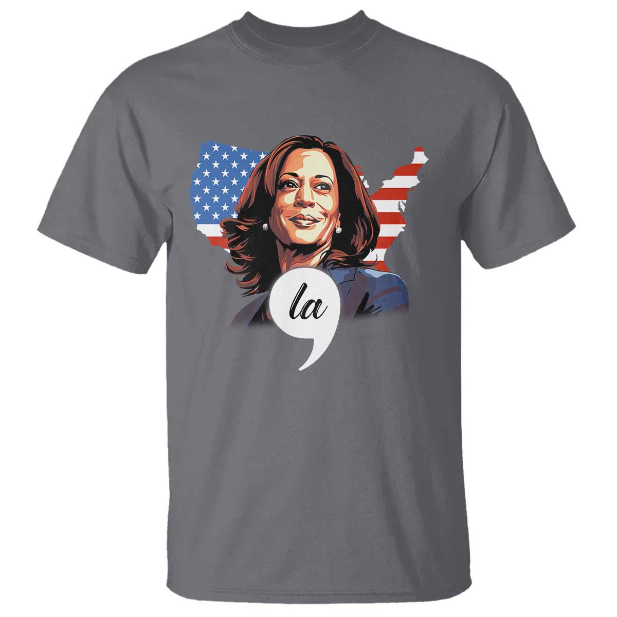 comma-la-harris-t-shirt-american-flag-president-2024