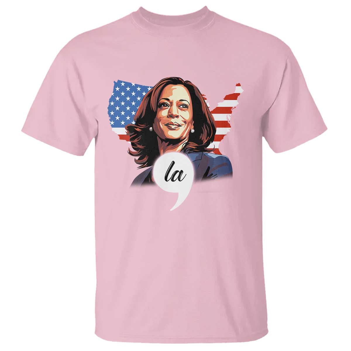 comma-la-harris-t-shirt-american-flag-president-2024