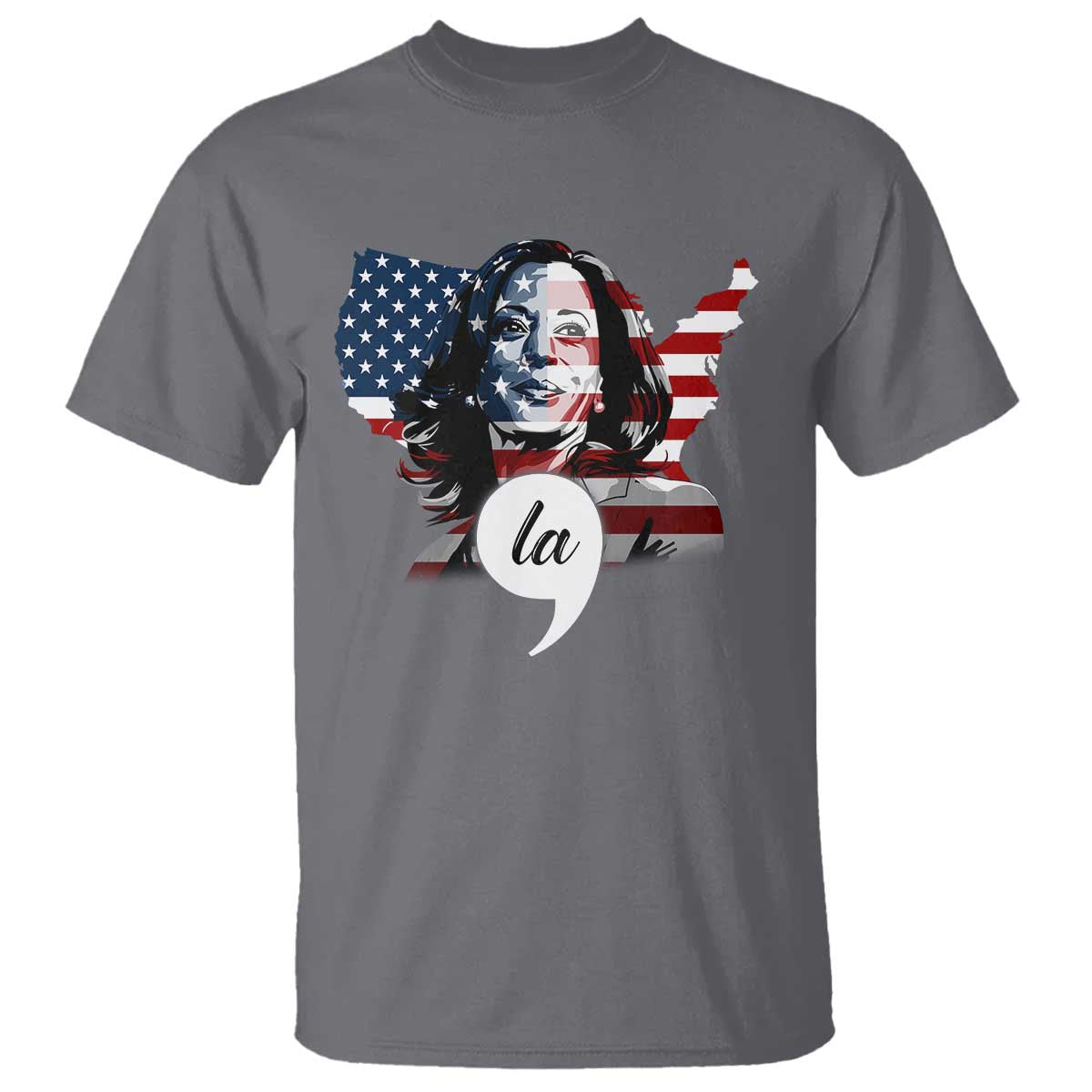 comma-la-harris-t-shirt-american-flag-president-2025