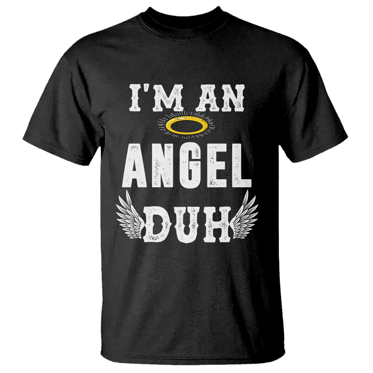 christmas-t-shirt-im-an-angel-duh-lazy